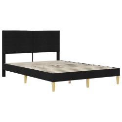 Cadre de lit Noir 160 x 200 cm Polyester 623561623561