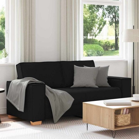Canapé 2 places Noir 180x78x84 cm Tissu 623568623568