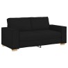 Canapé 2 places Noir 180x78x84 cm Tissu 623568623568