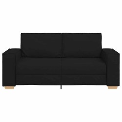 Canapé 2 places Noir 180x78x84 cm Tissu 623568623568