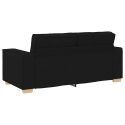 Canapé 2 places Noir 180x78x84 cm Tissu 623568623568