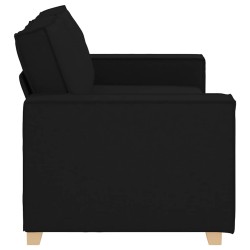Canapé 2 places Noir 180x78x84 cm Tissu 623568623568