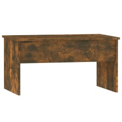 Table basse Chêne fumé 80x50,5x41,5 cm Bois d'ingénierie 623572623572