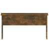 Table basse Chêne fumé 80x50,5x41,5 cm Bois d'ingénierie 623572623572