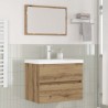 Ensemble de mobilier de salle de bain 3 pc Chêne artisanal 623574623574