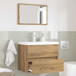 Ensemble de mobilier de salle de bain 2 pc Chêne artisanal 623581623581