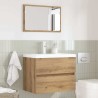 Ensemble de mobilier de salle de bain 2 pc Chêne artisanal 623581623581
