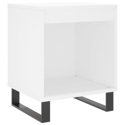 Tables de chevet 2 pcs blanc 40x35x50 cm bois d’ingénierie 623588623588