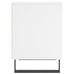 Tables de chevet 2 pcs blanc 40x35x50 cm bois d’ingénierie 623588623588