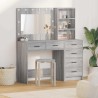 Table de Toilette avec tiroir Gris clair 78.5 x 41 x 135 cm 623589623589