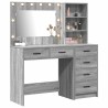 Table de Toilette avec tiroir Gris clair 78.5 x 41 x 135 cm 623589623589