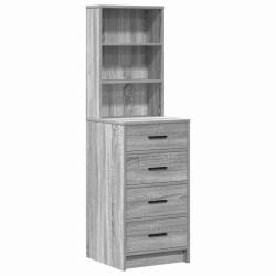 Table de Toilette avec tiroir Gris clair 78.5 x 41 x 135 cm 623589623589