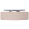Lampe de plafond Taupe 38 x 38 x 13,5 cm tissu 623590623590