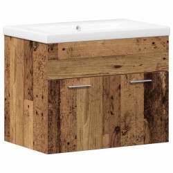 Ensemble de mobilier de salle de bain 3 pcs Bois Ancien 623594623594