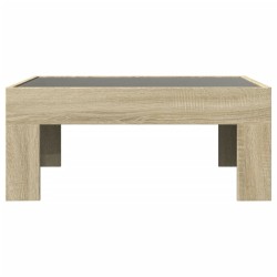 Table basse avec LED infini chêne sonoma 70x50x30 cm 623595623595