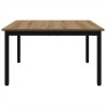 Table basse Chêne artisan 80 x 80 x 45 cm Bois d'ingénierie 623597623597