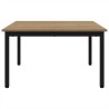 Table basse Chêne artisan 80 x 80 x 45 cm Bois d'ingénierie 623597623597
