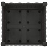 Jardinière avec Roues Noir 40 x 40 x 29 cm PP 623598623598