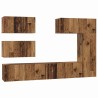 Ensemble meuble TV 6 pcs Bois Ancien Bois d'ingénierie 623602623602