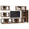 Ensemble meuble TV 6 pcs Bois Ancien Bois d'ingénierie 623602623602