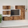 Ensemble meuble TV 6 pcs Bois Ancien Bois d'ingénierie 623602623602