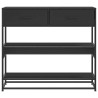 Table console noir 90x35x80 cm bois d'ingénierie 623608623608