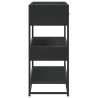 Table console noir 90x35x80 cm bois d'ingénierie 623608623608