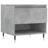 Tables basses 2 pcs gris béton 50x46x50 cm bois d'ingénierie 623611623611