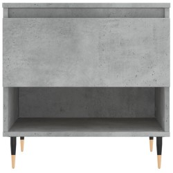 Tables basses 2 pcs gris béton 50x46x50 cm bois d'ingénierie 623611623611