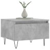 Tables basses 2 pcs gris béton 50x46x35 cm bois d'ingénierie 623612623612