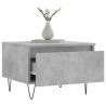Tables basses 2 pcs gris béton 50x46x35 cm bois d'ingénierie 623612623612