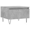 Tables basses 2 pcs gris béton 50x46x35 cm bois d'ingénierie 623612623612