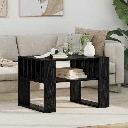 Table basse Chêne noir 66 x 49,5 x 45 cm Bois d'ingénierie 623613623613