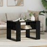 Table basse Chêne noir 66 x 49,5 x 45 cm Bois d'ingénierie 623613623613