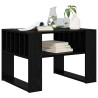 Table basse Chêne noir 66 x 49,5 x 45 cm Bois d'ingénierie 623613623613