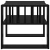 Table basse Chêne noir 66 x 49,5 x 45 cm Bois d'ingénierie 623613623613