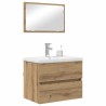 Ensemble de mobilier de salle de bain 3 pc Chêne artisanal 623614623614