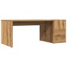 Table basse chêne artisanal 90x45x35 cm bois d'ingénierie 623620623620