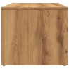 Table basse chêne artisanal 90x45x35 cm bois d'ingénierie 623620623620