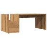 Table basse chêne artisanal 90x45x35 cm bois d'ingénierie 623620623620