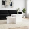 Table basse Blanc 100 x 50 x 40 cm Bois d'ingénierie 623622623622