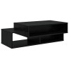 Table basse Chêne noir 105 x 50 x 32,5 cm Bois d'ingénierie 623627623627