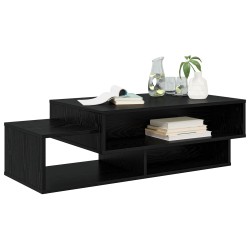 Table basse Chêne noir 105 x 50 x 32,5 cm Bois d'ingénierie 623627623627