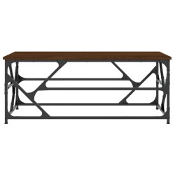 Table basse Chêne marron 100x50x40 cm Bois d'ingénierie 623630623630