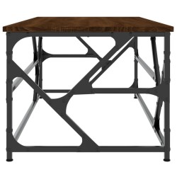 Table basse Chêne marron 100x50x40 cm Bois d'ingénierie 623630623630
