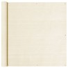 Écran de balcon Crème 120x600 cm PEHD 623631623631