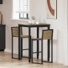 Table de bar debout Bois d'ingénierie Carré 623636623636