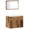 Ensemble de mobilier de salle de bain avec étagère 4 pcs Marron 623640623640