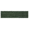 Écran de balcon avec feuilles Vert foncé 300 x 75 cm 623643623643