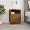 Table de chevet Marron miel 40x34x55 cm Bois de pin massif 623651623651